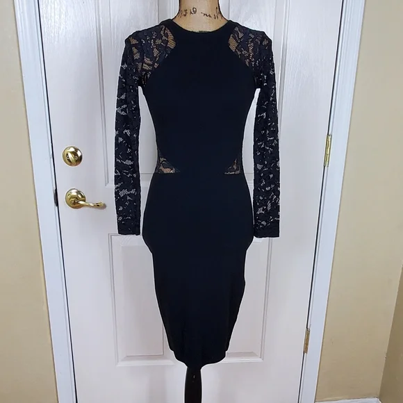 jim hjelm lace dress Vintage Jim Hjelm Lace Dress main image 0